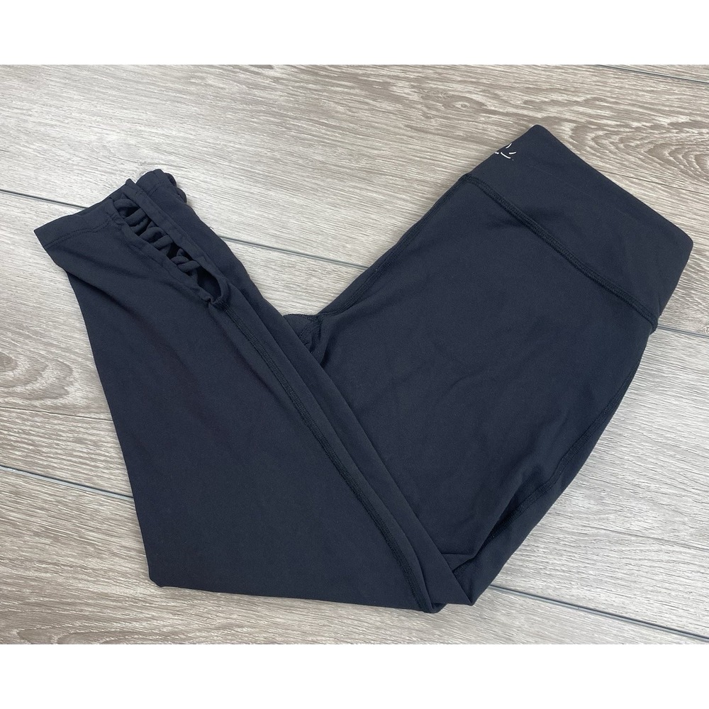 Beyond Yoga Women's Pull On Athletic Legging‎ Pants Black Size XL